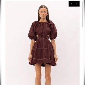 Sofie The Label Limit Cut-out Mini Dress